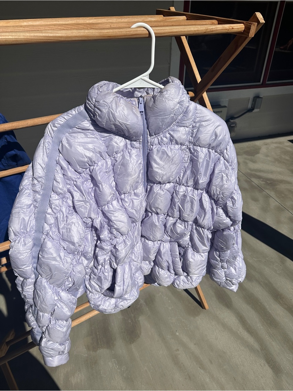 FP Movement by Free People Lavender Quilted Puffer Jacket